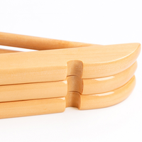 Meilleure vente 10 pièces cintre en bois pour adulte en différentes couleurs et styles