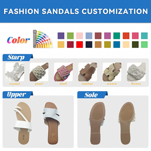 Sandales compensées perforées nude pour <span class=keywords><strong>femme</strong></span>, à brides croisées, semelle antidérapante, confortables pour le bureau et les vacances - Product Image 6