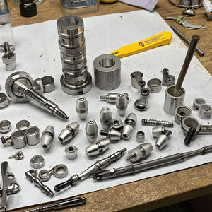 ナイフ開閉釘折りたたみナイフDIYナイフハンドル留めリベット親指スタッド高強度プッシュボタン軸ねじ - Product Image 6