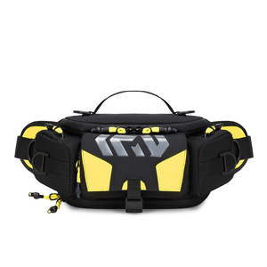 Sac de taille/bandoulière multifonctionnel portable en nylon imperméable pour homme, idéal pour le cyclisme, la randonnée et les usages tactiques en extérieur - Product Image 4