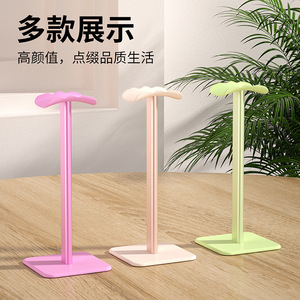 Soporte para auriculares ITLY Wave, ajustable de aluminio, para exhibir auriculares de videojuegos - Product Image 1