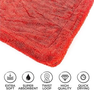 Toalla Gigante para Auto NOVISON OEM/ODM, 400gsm-2000gsm, 80*80cm, de Alta Gama, con Logotipo Impreso Personalizado, Máxima Absorción de Agua, Secado Rápido, Suave - Product Image 3