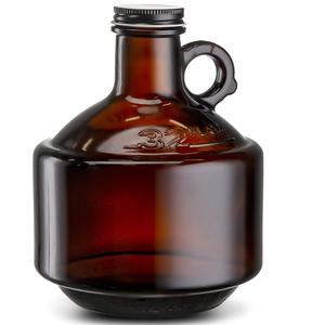 Botellas de Vidrio Personalizadas al por Mayor, Growlers Kook, Tapa de Aluminio, Sello de Corona, Alta Calidad, Estampado en Caliente, para Tequila, Cerveza, Refrescos, Cosméticos - Product Image 2