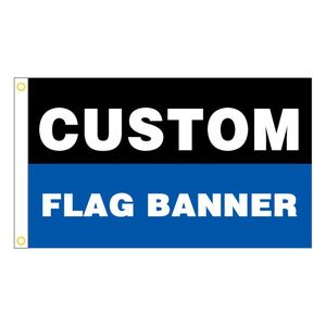 Banderas Grandes Personalizadas para Exteriores al por Mayor, 5x8 Pies, Alta Calidad, Doble Cara, Duraderas, Impermeables, de Poliéster, con Asta de Aluminio - Product Image 1