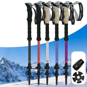 Bâtons de <span class=keywords><strong>marche</strong></span> télescopiques multifonctionnels légers en fibre de carbone pour <span class=keywords><strong>la</strong></span> <span class=keywords><strong>marche</strong></span> nordique et le trekking, faible MOQ, livraison <span class=keywords><strong>rapide</strong></span> - Product Image 3