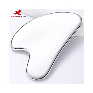 Planche de massage Gua Sha en acier inoxydable en forme de cœur pour le lifting du visage et le massage corporel, prix bas, approvisionnement mixte YOUXIN - Product Image 6