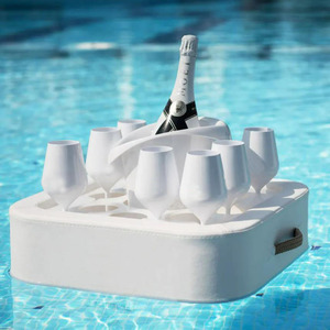Soporte para bebidas de piscina bandeja flotante impermeable <span class=keywords><strong>Club</strong></span> de <span class=keywords><strong>agua</strong></span> de lujo - Product Image 1