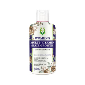Vente en gros usine : Nouvelle formule de liquide oral multi-vitamines pour la croissance capillaire et l'immunité féminine, enrichi en collagène - Product Image 1