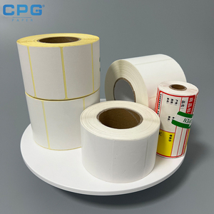 Etiqueta Térmica Adhesiva 100x100mm, Tamaño Personalizado Disponible, Papel de Etiqueta Termosensible para Impresión de Paquetes - Product Image 1