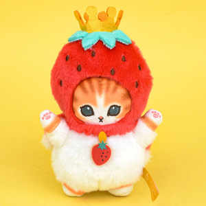 Best-seller di alta qualità 9-12 ciondoli di peluche giapponese gatto drag giocattoli di peluche ornamento regalo per gli amici - Product Image 5