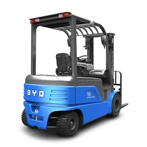 BYD yeni off-road forklift  karşı ağırlık kamyon 2.5ton 3m kaldırma 3.5t tüm arazi tipi forklift