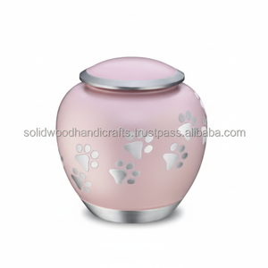 Urnas conmemorativas para mascotas de cremación de latón de alta calidad Urnas de recuerdo para mascotas funerarias Urnas de entierro con alta calidad a bajo precio - Product Image 1