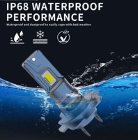 Ampoule de phare LED Play Plug A10 de haute qualité avec puces 3570, IP68, 64W, 6400LM, tubes en cuivre, H1 H4 H7 H11 9005 9006