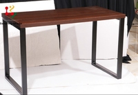 Table haute en bois rustique de Style industriel, Table pour Pub, café, Cocktail, Bar sec, offre spéciale