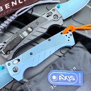 Cuchillo EDC para acampar al aire libre con mango de fibra de nailon y hoja de material CPM Magnacut, ideal para equipo de senderismo. - Product Image 3