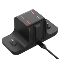 Station de charge 6 en 1, chargeur sans fil rapide multifonctionnel pour Nintendo Switch et autres accessoires de jeux, nouveauté