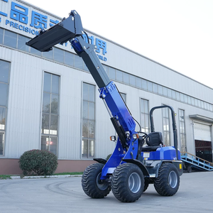 Alat Berat Diesel Berkualitas Tinggi, <span class=keywords><strong>Mini</strong></span> Wheel <span class=keywords><strong>Loader</strong></span>, Wheel <span class=keywords><strong>Loader</strong></span> Diesel Teleskopik untuk Kebun, Dijual - Product Image 3