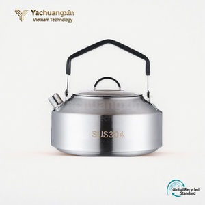 Saute Pans 1L 1.6L 304 Stainless Steel Outdoor Camping Cookware <b>Induction</b> Ready Large Capacity - Product Image 6