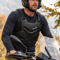 Armadura de verano para motociclistas, ropa anticaídas, equipo de protección para pecho y espalda, equipo de carreras, equipamiento de seguridad.