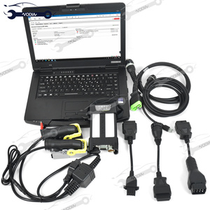 Outil de diagnostic pour camions et excavatrices Vcads Vocom lI 88890400 VOCOM 2, câble de test ECU et ordinateur portable CF53. - Product Image 5