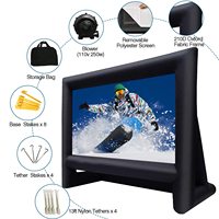 Écran de projection gonflable sur mesure, écran gonflable pour événements de cinéma en plein air, écran de cinéma gonflable