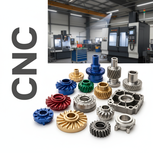 Services d'usinage, pièces métalliques CNC, composants de précision, aluminium, acier inoxydable, laiton, fraisage, tournage, électroérosion, découpe de fil, OEM - Product Image 1