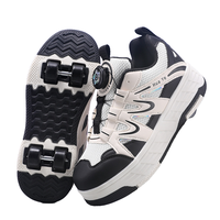 Patins à roulettes professionnels pour filles, double rangée de roues en polyuréthane, patins à roulettes à grande vitesse, patins à glace d'extérieur