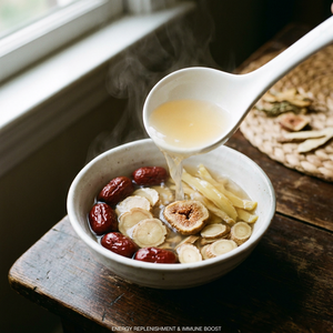 Mezcla de Hierbas Chinas para Sopa de Ginseng Americano, Raíz de Astrágalo, Sello de Salomón, Higos Secos y Dátiles Rojos, Caldo Saludable en Sobres - Product Image 3