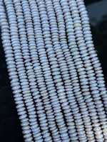 Perles d'eau douce naturelles Edwin en vrac, en forme de bouton, blanches, à double trou, trous croisés, qualité AAAAA, taille 10-12mm pour la vente en gros
