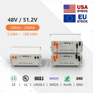Batterie domestique de stockage d'énergie 51,2 V 100 Ah 200 Ah 15 kWh, pack de batteries LiFePO4 48 V, batterie au phosphate de fer - Product Image 4