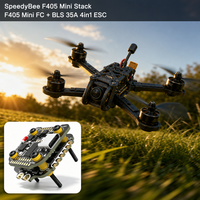 SpeedyBee F405 Mini Flight Stack F405 FC + BLS 35A 4-en-1 ESC 20*20mm 3-6S pour drone FPV Cinewhoop 2-3 pouces