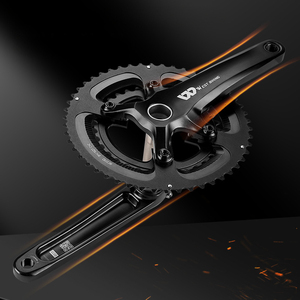 Pédalier de vélo intégré haute dureté 34T 50T avec manivelles de 170 mm pour la course sur route professionnelle - Product Image 5