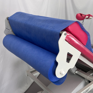 Table <span class=keywords><strong>d</strong></span>'opération gynécologique électrique Yuda DST-5A avec système de rouleau de papier, chaise <span class=keywords><strong>d</strong></span>'examen obstétrique médicale certifiée CE - Product Image 3