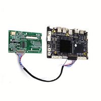10,1 pulgadas 1024*600 Panel FHD Delgado Módulo TFT LCD Monitor de pantalla táctil disponible con placa de controlador original
