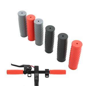 1 par de empuñaduras de goma para <span class=keywords><strong>Xiaomi</strong></span> M365/Pro/<span class=keywords><strong>1s</strong></span>/Pro2, accesorios para patinete eléctrico, piezas antideslizantes negras para montar en <span class=keywords><strong>monopatín</strong></span> - Product Image 4