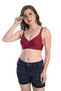 Sujetador sin costuras de cobertura total para mujer |   Tela Suave de Poliéster y Algodón |   Correas Ajustables |   U-Back |   Cierre Trasero, Tallas de Copa A-E - Product Image 6