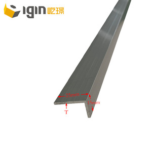 Profilé d'angle en aluminium Yijing 25 mm en forme de L pour mur rideau, usage industriel - Product Image 4