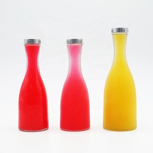 Bouteille de jus élégante à col étroit 100ml 300ml 375ml 500ml <span class=keywords><strong>avec</strong></span> une forme unique pour une présentation exquise des boissons - Product Image 3