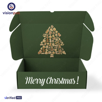 2025 Odm nuevo diseño Popular cartón corrugado regalo correo compras caja de correo personalizada con usted logotipo para embalaje de entrega