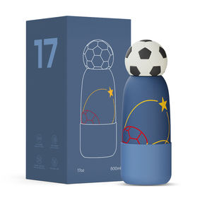 Nouvelles Bouteilles Isothermes en Acier Inoxydable pour Enfants Hong Ling – Gourdes Isothermes Sous Vide pour l'École et le Sport avec Tête d'Animal - Product Image 1