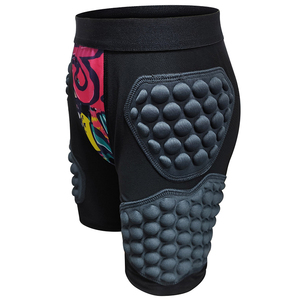 Usine Offre Spéciale Garçon Football Sport Nid D'abeille Compression Eva T-shirts Anti Collision Pads Coude Soutien Shorts De Haute Qualité - Product Image 4