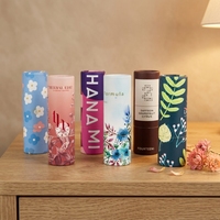 Tube de baume à lèvres en papier kraft biodégradable sur mesure, anti-fuite, avec système push-up, pour déodorant et emballage cosmétique – Vente en gros