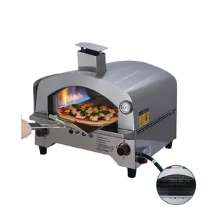 Top Selling Gas Power 500 Degree Italy Portable Pizza Maker Pizza Oven