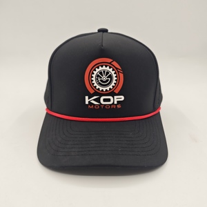 Gorra de golf impermeable de cinco paneles de secado rápido con emblema de silicona personalizado, MOQ bajo, OEM, perforada con láser, transpirable, táctica - Product Image 4
