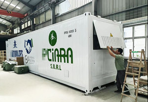 多層NFT水耕栽培コンテナ農場システム、野菜栽培用輸送コンテナ - Product Image 2