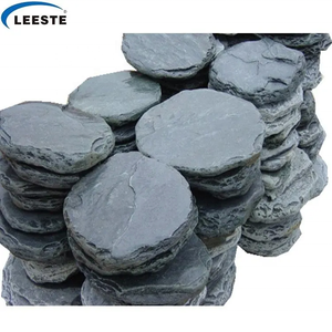 Bas <span class=keywords><strong>prix</strong></span> rustique rond ardoise naturelle aménagement paysager pierre - Product Image 1