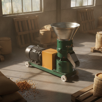 Machine de fabrication de granulés d'aliments pour animaux, granulateur d'aliments pour petits bovins, volailles et animaux, moulin à granulés de bois pour animaux
