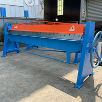 Machine de pliage de feuilles manuelle de plaque d'aluminium d'acier inoxydable de conduit de CVC de marque de la Chine en stock