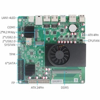 Placa Base Topton Firewall ITX N150 I3 N305 2*i226-V 2.5G 6*SATA3.0 2*NVMe DDR5 4800MHz Servidor Doméstico 1*10G NAS de 6 Bahías