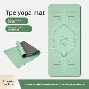 ชุดเสื่อโยคะ Kingsen ขนาดใหญ่ กันลื่น หนาพิเศษ 183 ซม. สำหรับโรงงาน ผลิตภัณฑ์เสริมสำหรับสตูดิโอพิลาทิส อุปกรณ์ออกกำลังกายในยิม - Product Image 2